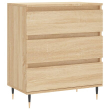 vidaXL Sideboard Storage Side Cabinet Cupboard Sonoma Oak Engineered Wood