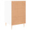 VidaXL vidaXL Bedside Cabinet Bedside Table Nightstand Bedstand White Engineered Wood 8