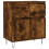 VidaXL vidaXL Sideboard Storage Side Cabinet Cupboard Smoked Oak Engineered Wood 2