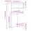 VidaXL vidaXL Highboard Sideboard Cupboard Side Cabinet Sonoma Oak Engineered Wood 4