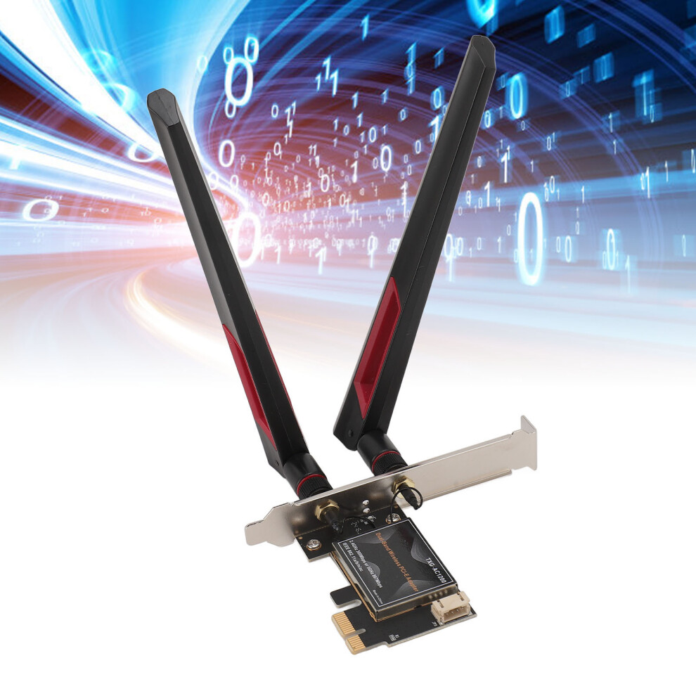 1435Ac Wireless Network Card 867Mbps Bluetooth 4.1 Pcie X1 7601331498257