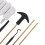 Portable Copper Bore Brush Kit for Universal Barrel Cleaning 9