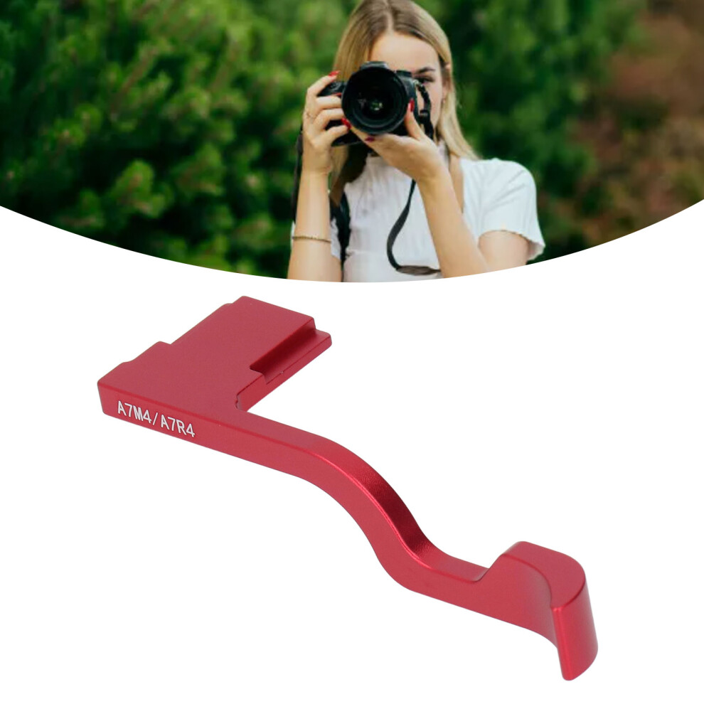Aluminum Thumb Up Grip For A7m4/A7r4/A7r5/A7m5 Cameras Red 4231331499638