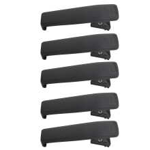 5 Stück schwarze ABS-Gürtelclip für IC-705, ID-52E, IP-503H, 100H, 51E, 31E
