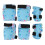 Kinder-Schutzausrüstungs-Set Blau 10-22,5 kg. 14