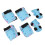 Kinder-Schutzausrüstungs-Set Blau 10-22,5 kg. 16