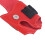 Rote PU-Leder-Golfball-Gürteltasche 2-Ball 6
