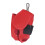 Rote PU-Leder-Golfball-Gürteltasche 2-Ball 7