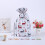 30pc Christmas Drawstring Gift Bags with Tags, 6 Designs 3