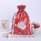 30pc Christmas Drawstring Gift Bags with Tags, 6 Designs 2