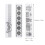 9Pcs Flower Plastic Embossing Folder DIY Paper 14