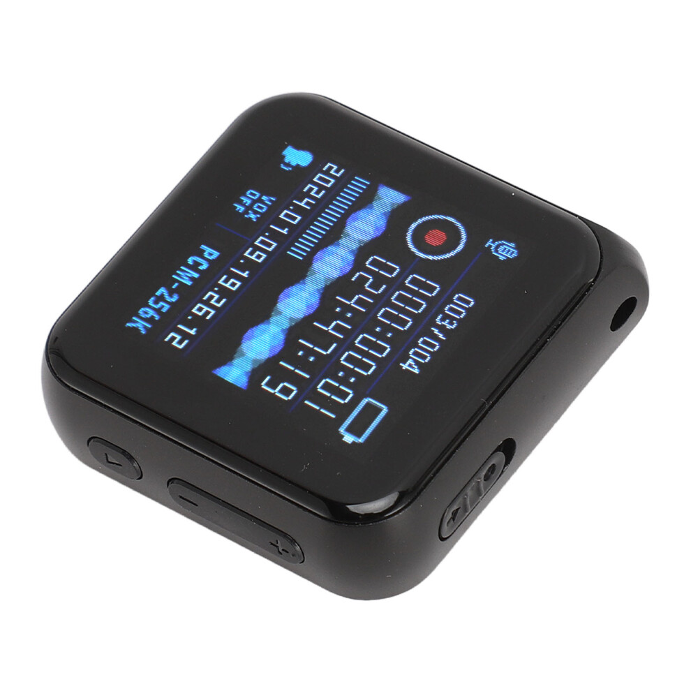 Digital Voice Recorder 32GB, 1536kbps, 1.5" Display, Aluminum, Portable-image-OPC-PJ9XDKS-NEW