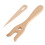 2er-Set Holz-Strickgabel & Nadel mit Öhr 10