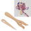 2er-Set Holz-Strickgabel & Nadel mit Öhr 15
