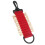 10 Golf-Tee-Halter, tragbar mit Haken, Rot 16