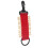10 Golf-Tee-Halter, tragbar mit Haken, Rot 10