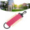 Pink Golf Tee Holder with Hook, Nylon Carrier, 10 Tee Capacity 16