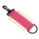 Pink Golf Tee Holder with Hook, Nylon Carrier, 10 Tee Capacity 15