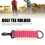 Pink Golf Tee Holder with Hook, Nylon Carrier, 10 Tee Capacity 4