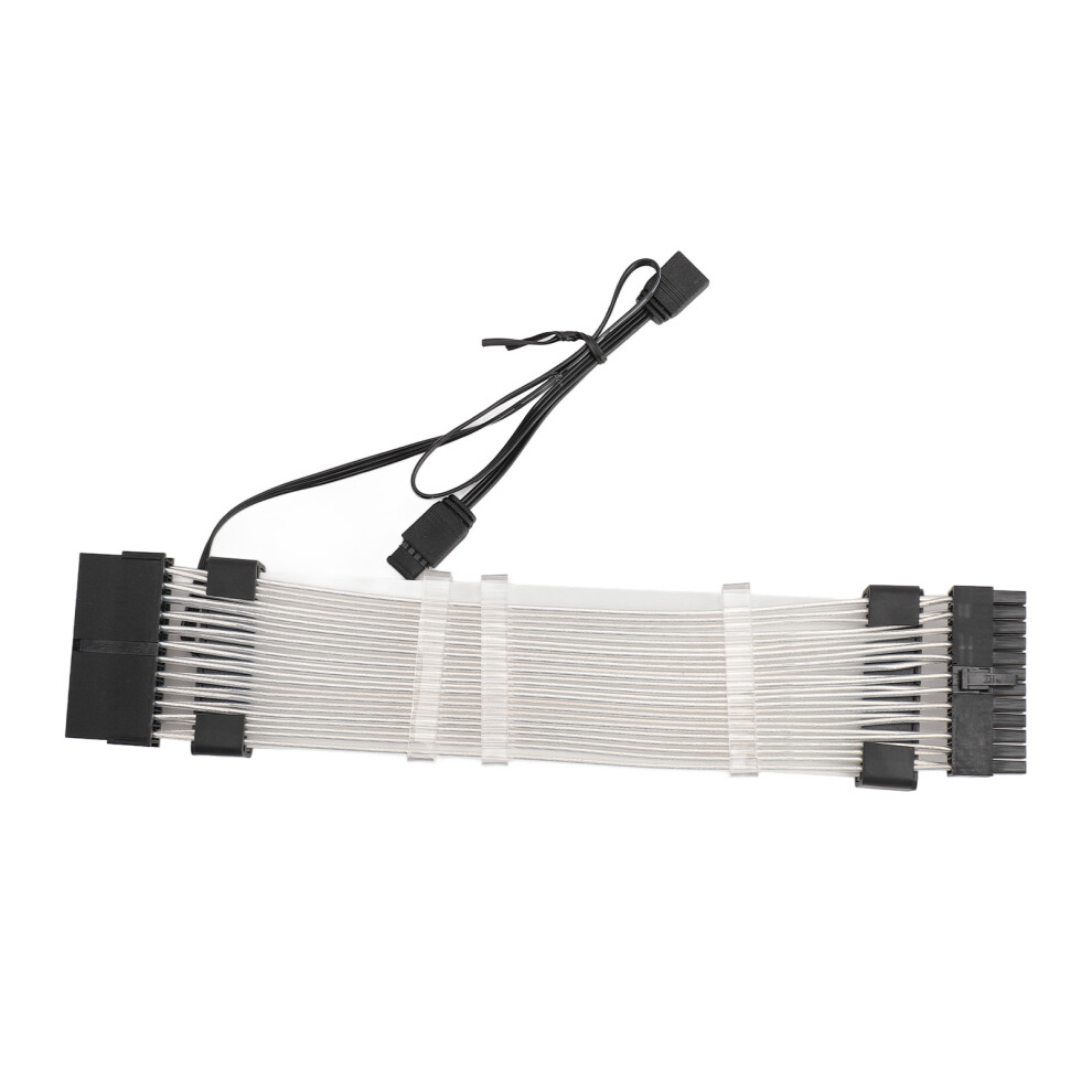 Flexible 24 Pin ATX RGB PSU Cable 5V 3 Pin Supported 9.5in Length-image-OPC-PJ9XDZJ-NEW