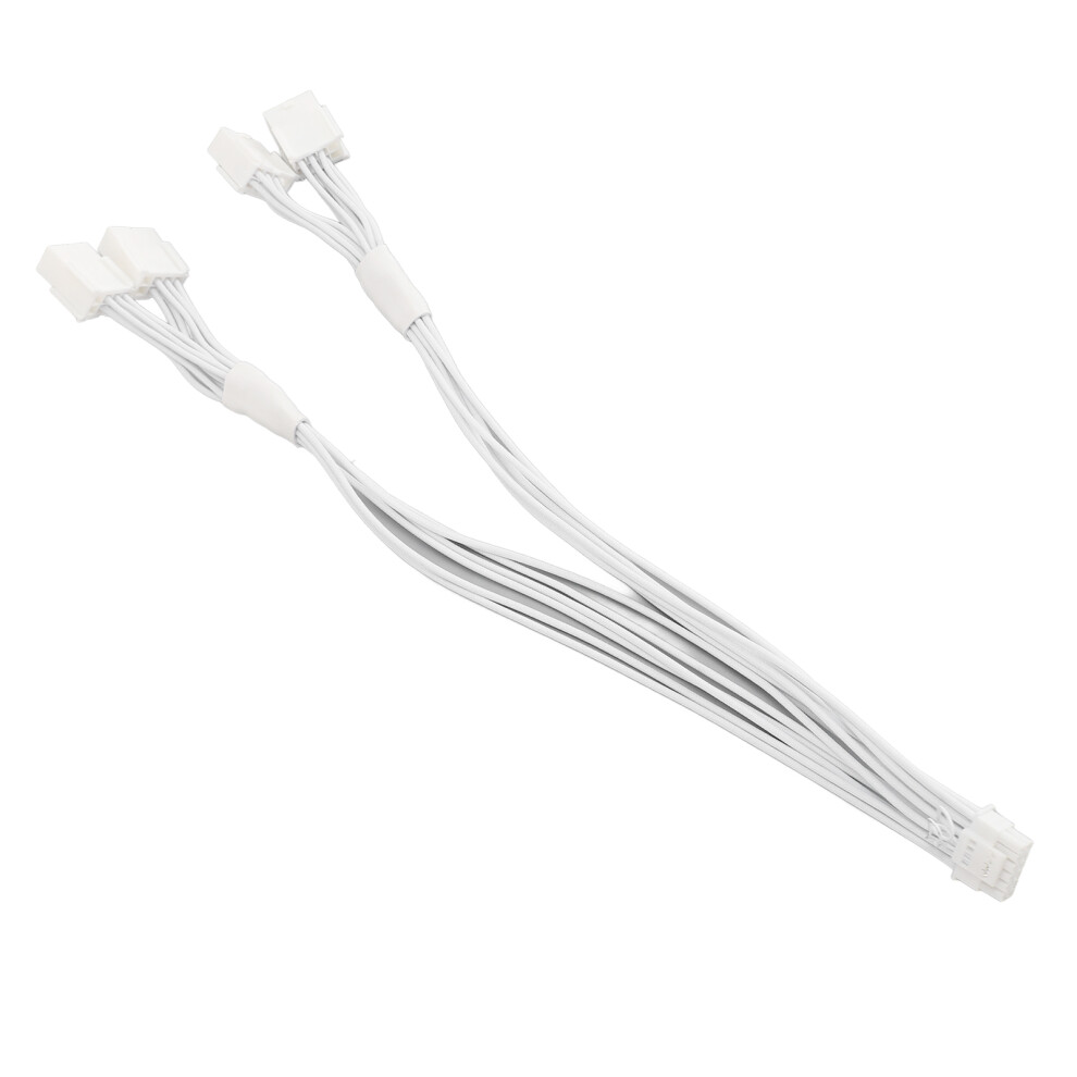 Pcie 5.0 Extension Cable 16Pin To 4X8pin 14In Sleeved 4091331513402