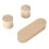 Wood Quilters Clapper 17.8cm with 2 Pattern Weights Sewing Set 11