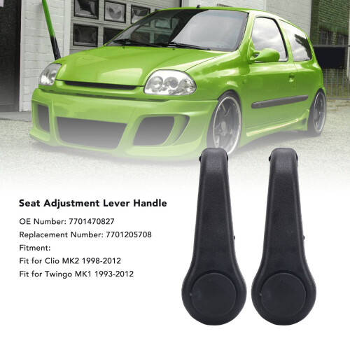 Recliner Adjustment Handle for Clio Twingo Seat  - Easy Installation 2