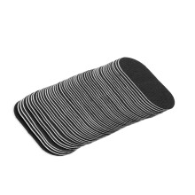 50 pièces de bande adhésive buccale noire 4  7,5 cm Prévention du ronflement