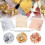 1 Set 3 Colors Foil Flakes Gilding Leaf HandMade 15