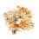 1 Set 3 Colors Foil Flakes Gilding Leaf HandMade 13