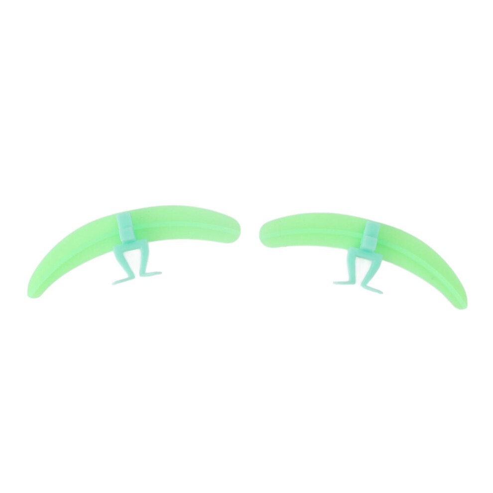 Green Silicone Reusable Eyelash Separator Tool For Extensions,