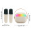 Mini Wireless Karaoke Microphone & Speaker Set LED Lights 12x9.3cm 2