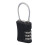 Cadenas à combinaison réinitialisable à 3 chiffres TSA-Noir 1