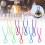 120Pcs Bobbin Thread Clamp Plastic Clip Buddies 10