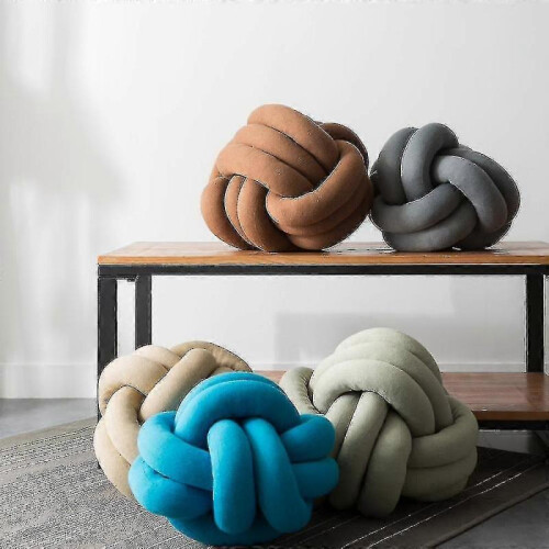 Super Cute Ball-shaped Knotted Sofa Pillow 2