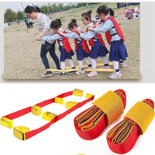 4 People Giant Footsteps Children Outdoor Sports Toys Game Training Equipment