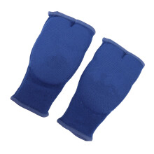 Blaue L Boxhandschuhe Innenhandschuhe Gelmaterial Antirutsch Halbfinger Passform