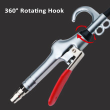 Precision No Leak Air Blow Gun for Deep Cleaning Car Interiors
