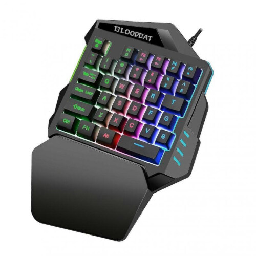 One Handed Gaming Keyboard Mechanical Keyboard Rgb Backlit for Pc Gaming