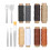 24Pcs Leather Sewing Kit Needles Thread Prong 8