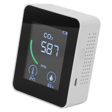 3 in 1 Air Quality Meter Infrared NDIR CO2 & Temp Humidity Tester for Home Use