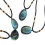 Natural Labradorite Stone Gemstone Pendant Stone Necklace 3
