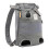 (Grey) Dog Backpack With Adjustable Transport Bag Max 12kg 2