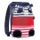 (Red and blue stripes) Dog Backpack With Adjustable Transport Bag Max 12kg 2