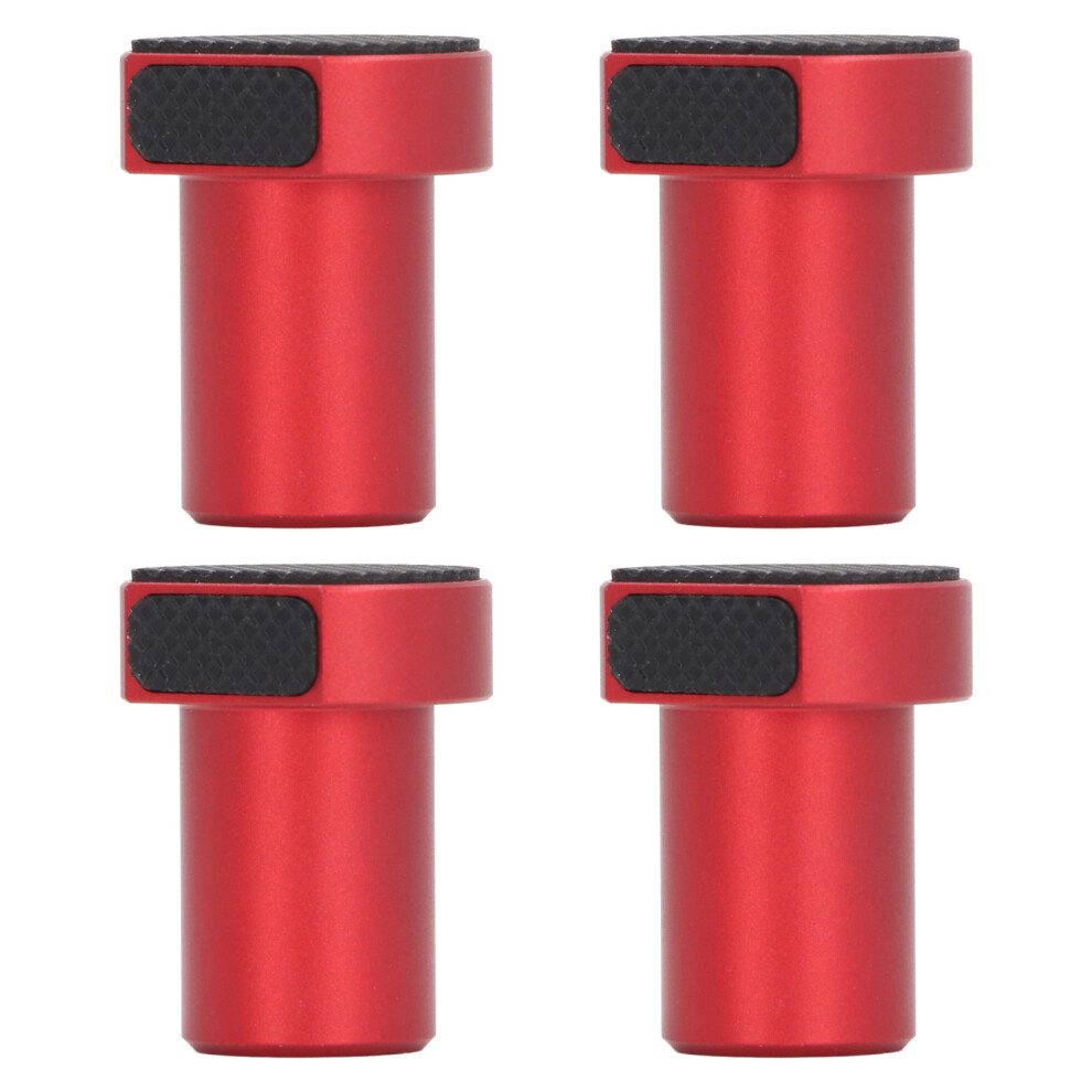 4Pcs Aluminum Alloy Bench Dogs Clamp Set, 19Mm Red Woodworking Accessories 8731331529183