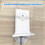 Router Wall Mount Bracket for StarLink V2 Mesh Routers, ABS Plastic 5