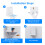 Router Wall Mount Bracket for StarLink V2 Mesh Routers, ABS Plastic 6