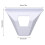 Router Wall Mount Bracket for StarLink V2 Mesh Routers, ABS Plastic 2