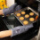 (Black)Oven Mitts And Pot Holders Set, Potholders And Oven Mitts, 100% Cotton Lining 2