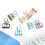 Hollow Dovetail Clip MultiColor Long Tail Binder 10